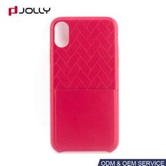 iPhone X Case, Leather Cell Phone Protective Case