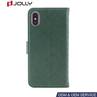 Wallet iPhone X Case, Drop-proof Flip Case