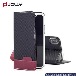 iPhone X Case, Leather Cell Phone Protective Case